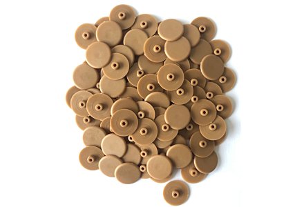 100 Abdeckkappen für Torx-Schrauben - Torx Schraubenabdeckung aus  Kunststoff in verschiedenen Größen (TX 30, Schwarz) : : Baumarkt
