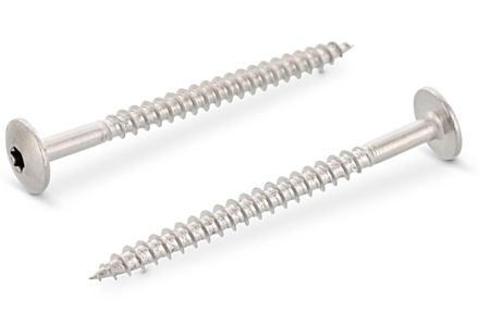 Tresposchrauben 4,8x25 edelstahl A2 - 100 stück