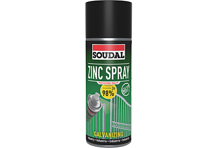 Soudal Zinkspray mit 98% Zink