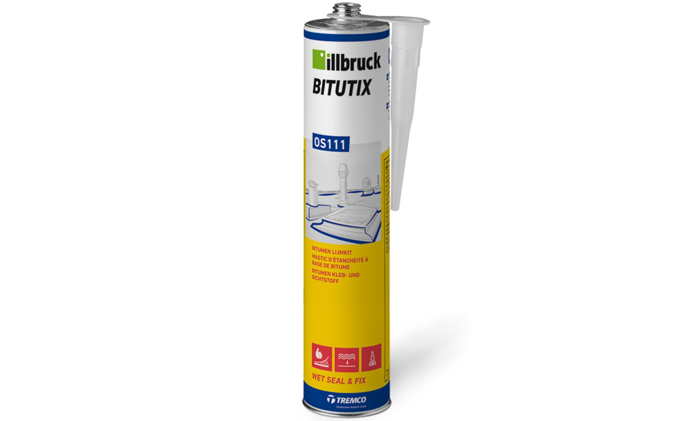 Illbruck OS111 Bitutix bitumen Kleb- und Dichtstoff 310ml